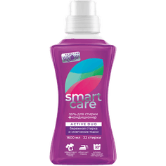 Гель для стирки 1,6 л W&W Smart care Active DUO, универсальный, концентрированный