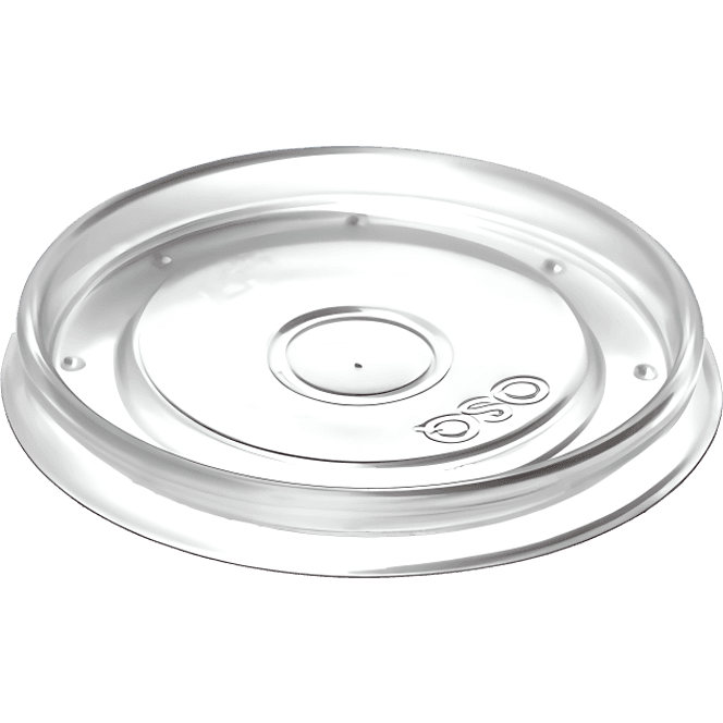 Крышка к контейнеру супнице OSQ Round Bowl PP ANTIFOG D-100, пластиковая полупрозрачная