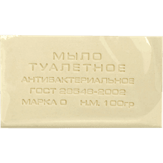 Мыло кусковое 90 гр туалетное "Ординарное" в прозрач. оберт. флоупак ММК