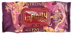 Салфетка влажная 120 шт. "W&W" Infinity Strong парфюм, с клапаном (120 салф.шт)