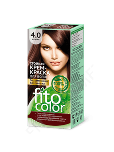 Крем-краска для волос "Fitocolor" 115 мл, 4.0 Каштан