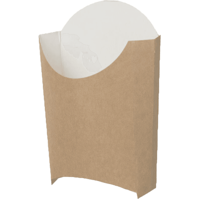 Коробка для картофеля фри КРАФТ 132*54*120 мм ECO FRY L