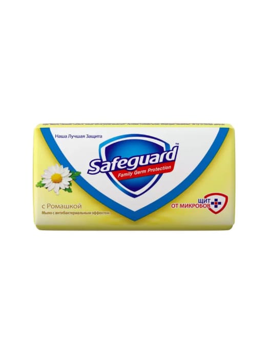 Мыло кусковое 90 г туалетное "Safeguart", Ромашка