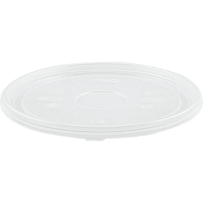 Крышка для контейнера/салатника/супницы круглая 750/1000 мл Round Bowl D-150 плоская прозрачная