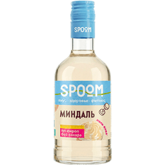 Сироп "Spoom" FITNESS без сахара, бутылка 250 мл, Миндаль / ALMOND