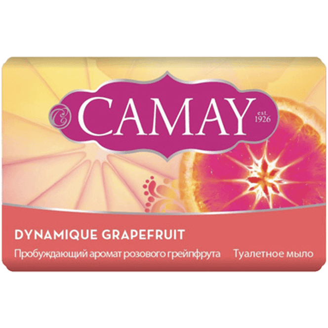 Мыло кусковое 85 г туалетное "Camay", Динамик