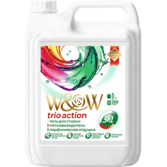 Гель для стирки с пятновыводителем 5 л W&W TRIO ACTION 3 в 1