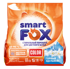 Стиральный порошок 1,5 кг SMART FOX, Горный эдельвейс