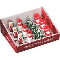 Свечи восковые НГ, фигурка в гильзе