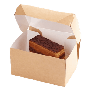 Упаковка бумажная для десертов 1200 мл OSQ CAKE 150*100*85 мм