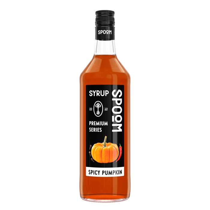 Сироп "Spoom" бутылка 1 литр, Тыква пряная / SPICY PUMPKIN