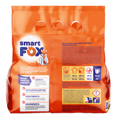 Стиральный порошок 1,5 кг SMART FOX, Горный эдельвейс