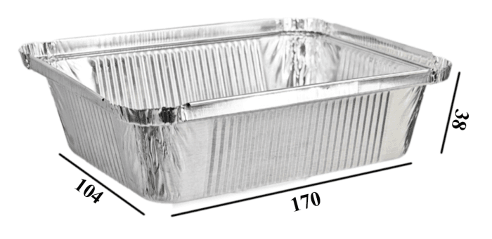 Касалетка 780 мл 170*104*38 мм без крышки Горница