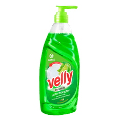 Средство для мытья посуды 1 л "Velly" Premium лайм и мята Grass