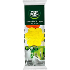 Губки для посуды Master FRESH FLOWER (3 шт.упак)