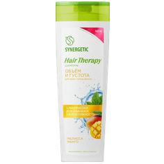 Шампунь 400 мл SYNERGETIC Hair Therapy, Объем и густота волос