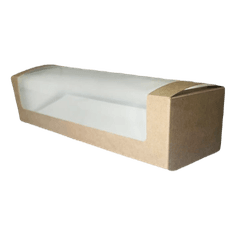 Упаковка бумажная OSQ BAGUETTE BOX 260*80*60 мм, Крафт ECO