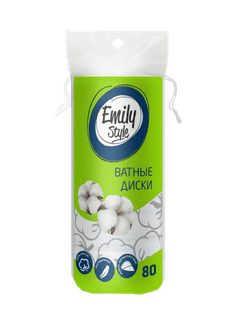 Ватные диски "Emily Style" (80 шт.упак)