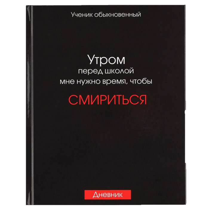 Дневник для 5-11 классов, 48 листов, в твердой обложке, Смирение