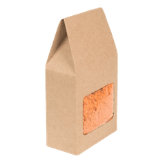 Упаковка бумажная OSQ Tea Box 182*92*50 мм для чая, конфет, сухофруктов, Крафт