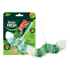 Подвесной блок для унитаза "Master FRESH" GOLD DUO EFFECT 5в1 ХВОЯ