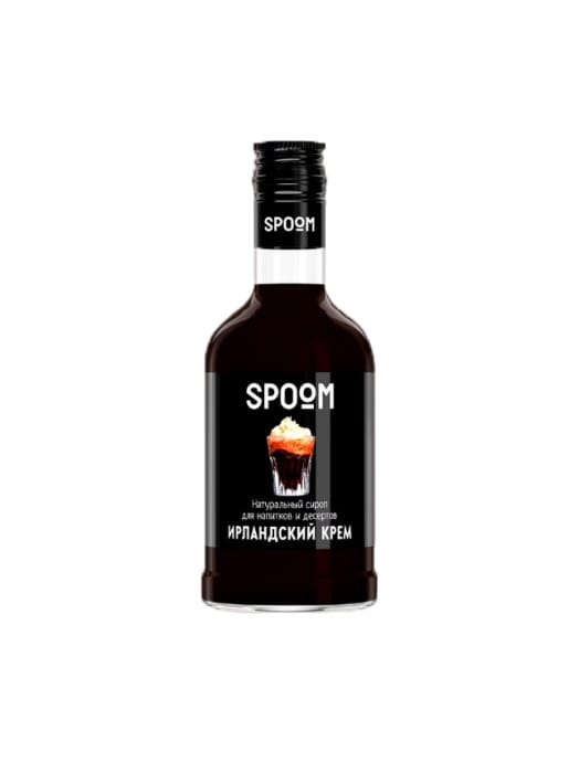 Сироп "Spoom" бутылка 250 мл, Ирландский крем / IRISH CREAM