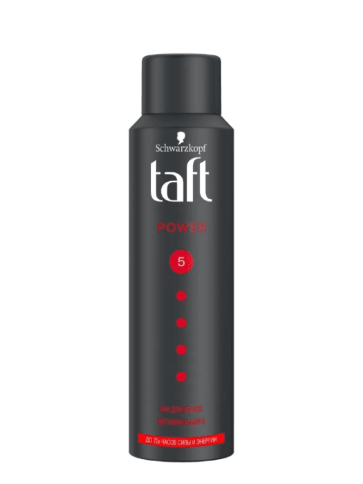 Лак для волос 75 мл "Taft" Power, Укрепляющая формула с кофеином/мегафиксация №5