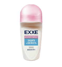 Дезодорант шариковый 50 мл "EXXE" ЖЕНСКИЙ антиперспирант, Защита и свежесть