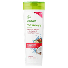 Шампунь 400 мл SYNERGETIC Hair Therapy, Укрепление и питание