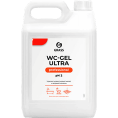 Средство для чистки сантехники 5л WC-Gel GRASS