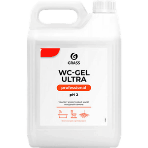 Средство для чистки сантехники 5л WC-Gel GRASS
