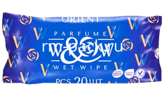 Салфетка влажная 20 шт. "W&W" Orient (20 салф.шт)