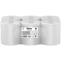 Полотенце бумажное 2-х/двухслойное Veiro Professional Comfort 150 м, В рулонах, Белое