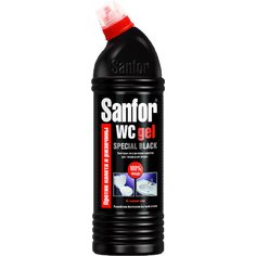 Чистящее средство 750 мл "Sanfor" ГЕЛЬ OXI Special Black