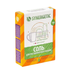 Соль для посудомоечных машин 750 гр SYNERGETIC