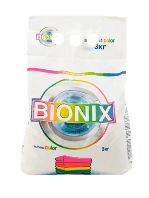 Стиральный порошок 3 кг "BIONIX" автомат, колор