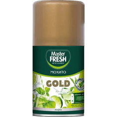 Освежитель воздуха 250 мл "Master FRESH GOLD" сменный баллон, Мохито