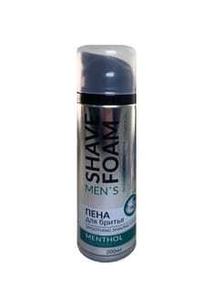 Пена для бритья 200 мл "Shave Foam", Menthol с ментолом