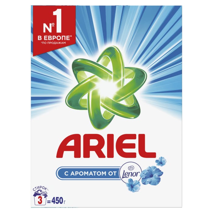 Стиральный порошок 450 г "ARIEL" автомат, Touch of Lenor Fresh