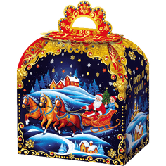 Коробка бумажная для конфет 1 кг ЛАРЕЦ