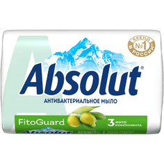 Мыло кусковое 90 г Absolut FitoGuard Белый чай и масло оливы