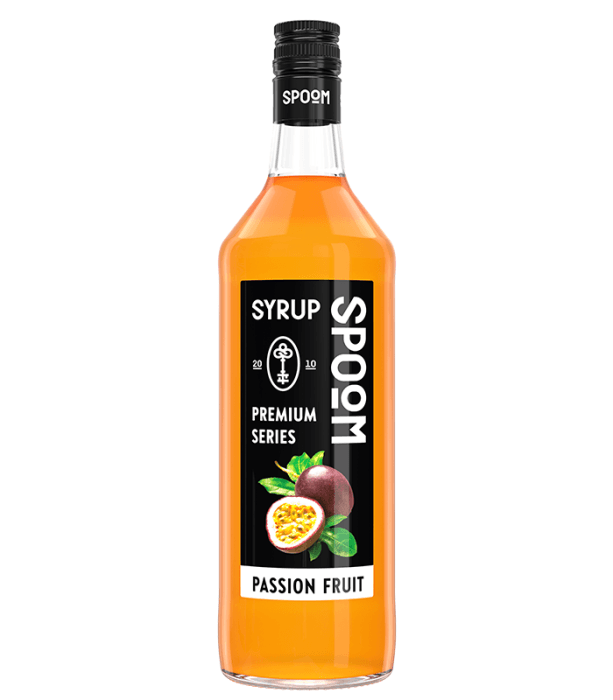 Сироп "Spoom" бутылка 1 литр, Маракуйя / PASSION FRUIT