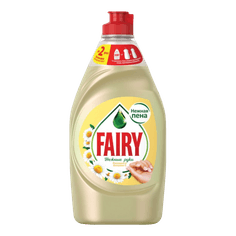 Средство для мытья посуды 450 мл "FAIRY" Оригинал, Ромашка и витамин Е