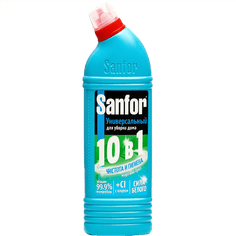 Чистящее средство 750 мл "Sanfor" Universal 10 в 1, Морской бриз