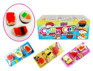 Мармелад "Суши Сет" 10г (30 шт.упак)