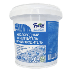 Кислородный отбеливатель-пятновыводитель для белья 800 г "FOREST Clean" порошок