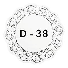 Ажурные салфетки D-38 см (250 шт.упак)