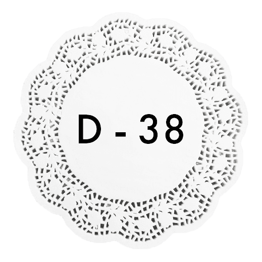 Ажурные салфетки D-38 см (250 шт.упак)
