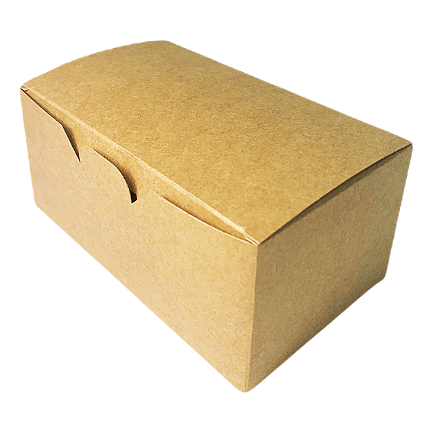 Коробка для наггетсов, крыльев, фри 150*91*70 мм ECO FAST FOOD BOX L, КРАФТ