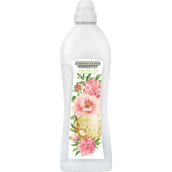Кондиционер для белья 1 л "Vesta" SPA Collection, Пион/Белый